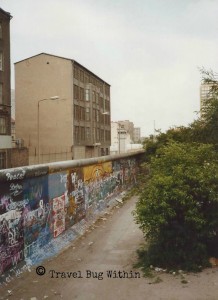 Section of the Berlin Wall near Checkpoint Charlie