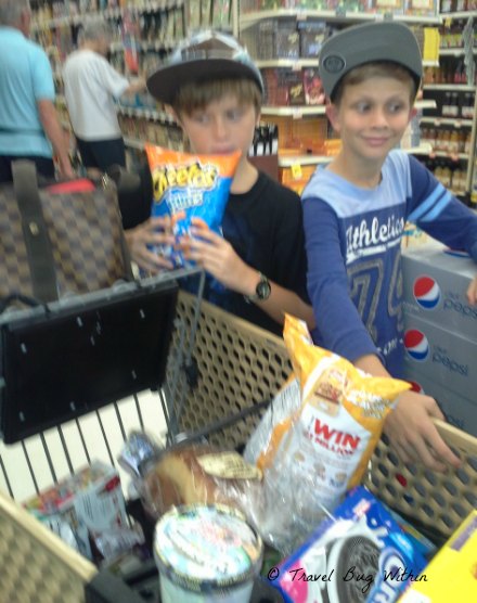 First time Grocery shopping is always fun! 