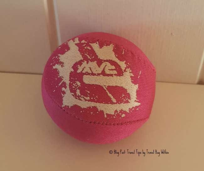 A skim ball - is an unusual addition but you will be happy you packed it!